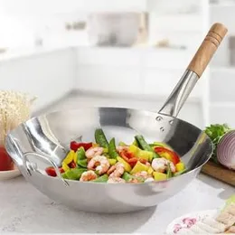 40cm Stainless Steel Rice Pan