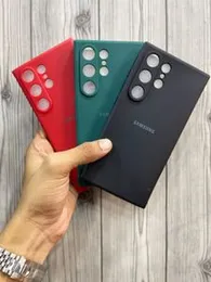 Original Logo 1.5MM Silicone Case With Fungus Cloth Back cover for Samsung J2 prime, J4 plus, J6 plus , J7 prime, S21 fe, Note 10 pro, Note 10 plus