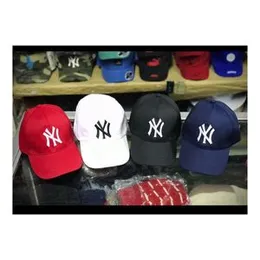 Quality NY Logo Printed Adjustable Caps