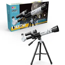 Kids Toy Science Educational Astronomical Telescope Monocular with Tripod Observation Scope (0284)