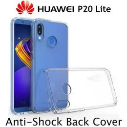 Luxury Shockproof Thickballoon Transparent Back Cover for Huawei P20 Lite