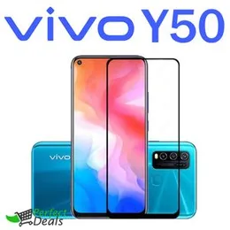 Vivo Y50 Screen Protector Full Covering Extra Protection Full Glue 9D MTB tempered Glass for Vivo Y50