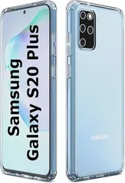 Samsung Galaxy S20 Plus Shockproof Silicone Phone Case Transparent Protection Back Cover