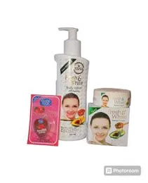 Fresh and White Cream Full Set – Beauty Lotion | Skin Brightening & Nourishing Care