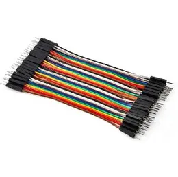 Jumper Dupont Wire Male To Male (40 Pcs) 10cm