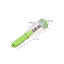 Peeler with Container