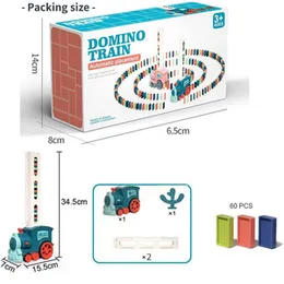 Domino Electric Train Building And Stacking Toy Blocks (0081)