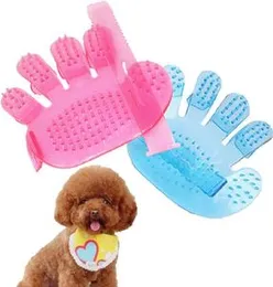 Small Pet Bath Massage Glove Rubber Bath Shower Hair Washing Pet Dog Cat Brush Bath Massage Glove Hair Adjustable Brush