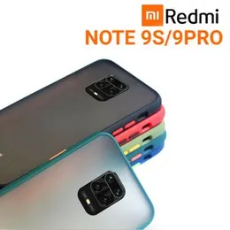 Gingle Jingle Series Xiaomi Redmi Note 9s 9 Pro Anti-Knock Armor Protective Cover Translucent Matte Hard Phone Case