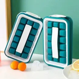 Ice Cube Tray -Silicone Ice Cube Trays with Lids