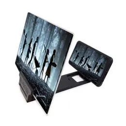 F6 Enlarged Screen For Mobile Phone 3D Mobile Phone Screen Magnifier 12Inch Amplifier Folding Enlarged Expander Stand