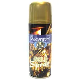 Gold Spray Can for Birthday Parties and Weddings Flower Decorations