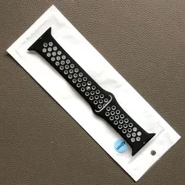 Nike Silicone Strap Band for iWatch – 42mm/44mm/45mm/49mm | Sporty, Breathable & Durable