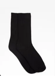 Unisex Classic casual school Socks - Black
