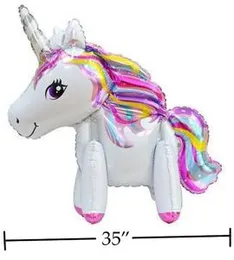 38" Foil Full Unicorn Birthday Party Foil Unicorn