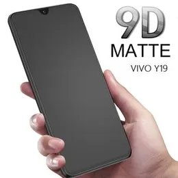 Y19 High Quality Matte Full Tempered Glass Anti Fingerprint Screen Protector For Vivo Y19