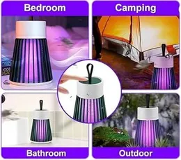 SAFETY ELECTRIC SHOCK MOSQUITO KILLER LAMP PORTABLE FLY TRAP LAMP INSECT REPELLENT KILLER ANTI MOSQUITO BUG ZAPPER LAMP WITHOUT CABLE.