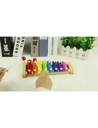 8 Tone Cartoon Animal Hand Knock Piano Series baby Educational Toy