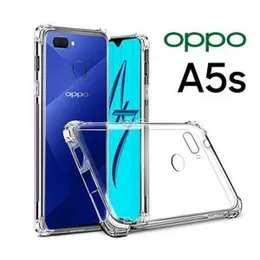 Thickbaloon ShockProof Transperent Soft Back Cover For Oppo A5s