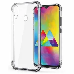 Samsung M20 Transparent Shockproof Bumper Case For Samsung M20 Back Cover