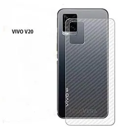 Carbon fibre back sticker for vivo v20 / v20 se / v21 / v21e