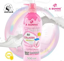 A Bonne Milk Lightening Lotion with Collagen Pump 500ml