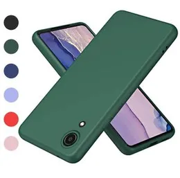 Liquid Soft Silicone Case – For Samsung Galaxy A/M Series | Matte Finish | Shockproof & Stylish Fit