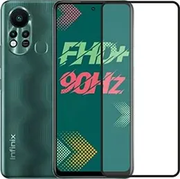 High Quality Full Tempered Glass Full Glue Screen Protector For Infinix Hot 11S