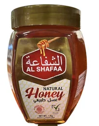 Al Shafaa Natural Honey 1kg Jar – Pure Premium Quality, Healthy Sweetener, Natural Energy