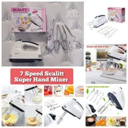 7-Speed Hand Mixer – Powerful & Versatile | Precision Control for Baking & Cooking