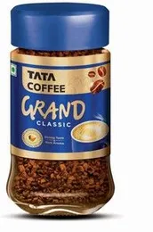 Tata Coffee Grand Classic Instant Coffee 45g Bottle – Rich Aroma & Premium Blend