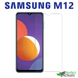 Samsung Galaxy M12 Anti Scratch 0.3mm Transparent Screen Protection Glass Full Cover 9H MTB tempered Glass for Samsung Galaxy M12