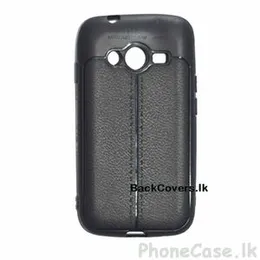 Samsung Galaxy G313 Luxury Leather texture Auto focus back cover For Samsung Galaxy G313