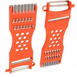 Plastic Frame Vegetable Fruit Slicer Peeler Shredder