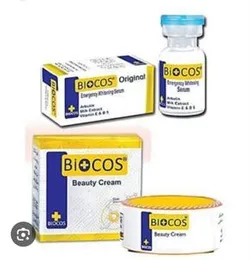 Biocos Beauty Cream With Biocos Emergency Whitening Serum