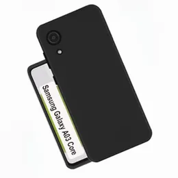 2 MM Silicone Anti Fungal Camera protection Slimfit Case Back cover for SAMSUNG A03 Core