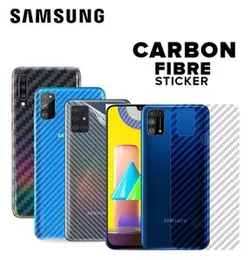 Carbon fiber Transparent back sticker for Samsung A24
