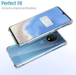 Oneplus 7T Shockproof Transparent Back Cover For Oneplus 7T