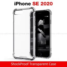 iPhone SE 2020 Transparent Shockproof ThickBallon Case - Clear TPU Bumper Case For iPhone SE 2020 Back Cover Premium Quality Anti Shock Airbag Phone C