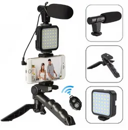 Video Making Vlog Tripod Kit AY-49 with Microphone