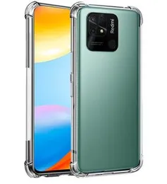 Redmi 10C Crystal Transparent Premium Quality Xiaomi Shockproof Protective Phone Shell Redmi 10C Soft TPU Cover Case.