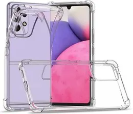 Luxury Shockproof Thickballoon Transparent Back Cover for Samsung A33 5G