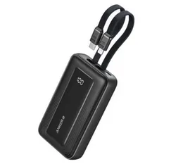 Anker Zolo 35W 10,000mAh Power Bank with Built-in Dual USB-C Cables MFi Certified A1680H12 – Fast, Portable, Multi-Device Charging , 18 months warrant