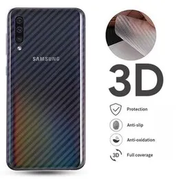 Carbon Fibre back sticker For Samsung A21