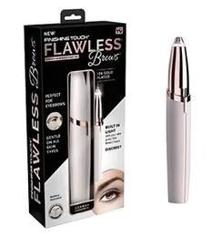 Flawless Women's Rechargeable Eyebrow Trimmer – Safe, Painless & Portable Facial Hair Remover