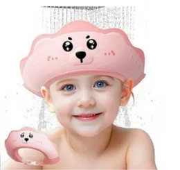 Kids Baby Adjustable Fiber Shower Cap