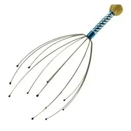 Head Massager Therapy Stainless Wire Hand Held Head Scalp Massager.