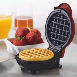 Mini Waffle Maker - Portable Electric Non-Stick Waffle Iron, suitable for making waffles, pancakes, Paninis and other delicious breakfast New