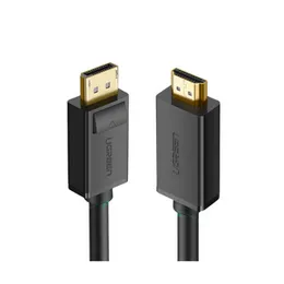 Ugreen 10203 Displayport Male To HDMI Male Cable 3m