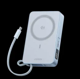 UGREEN 10000mAh 25W Qi2 Magflow Magnetic Wireless Power Bank – PB773 - 65958B